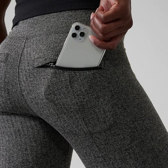 Athleta Delancey Herringbone Tight size XXS - Picture 3 of 5